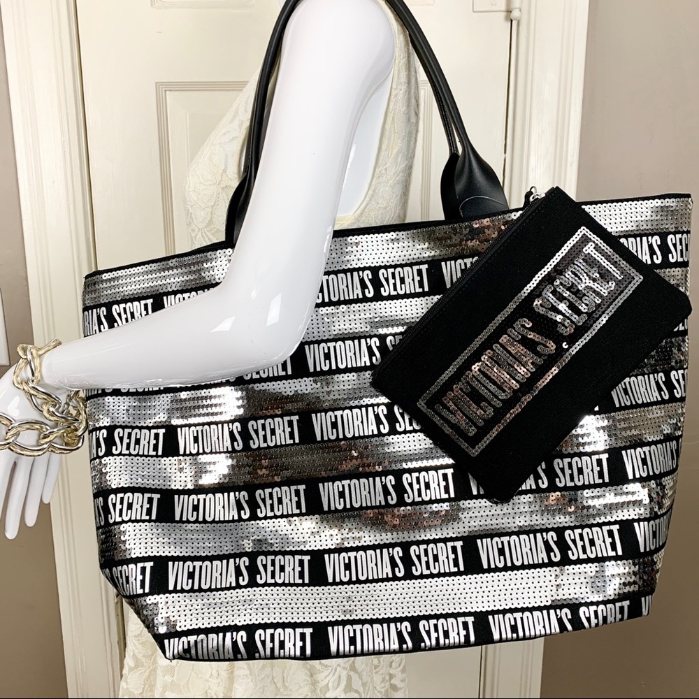 -LimitedEdition- Victoria’s Secret Sequin Tote